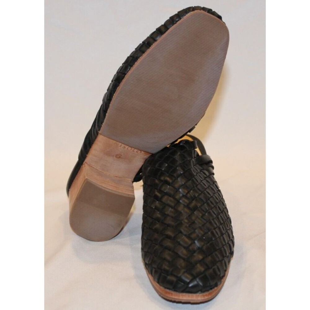 NISOLO WOMEN'S ALL DAY WOVEN‎ MULE BLACK NEW! $180 - Picture 6 of 6